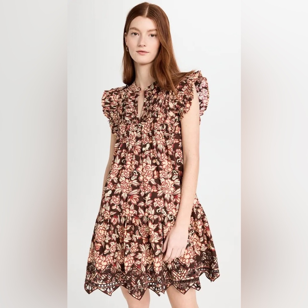 Sea New York Emelia Flutter Sleeve Dress